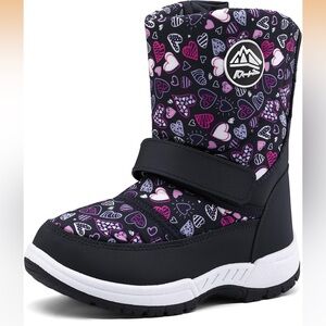 K KomForme Boys Girls Snow Boots Waterproof Winter Outdoor Boots 12 /637